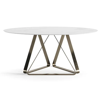 Tosco Marble Table, Trussardi Casa