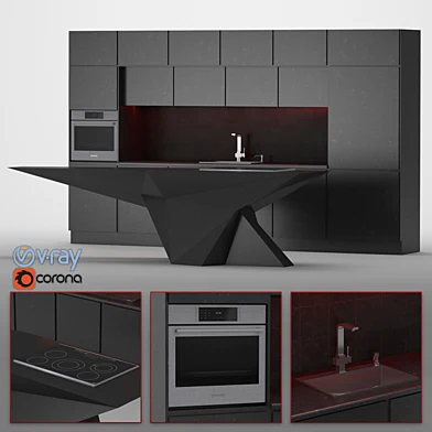 Abstract Kitchen