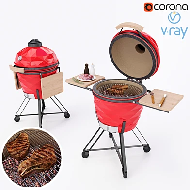 Кamado_grill / Гриль камадо