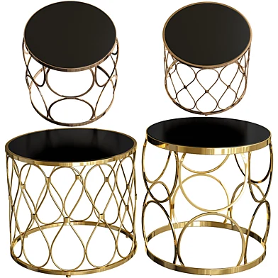 Golden Marie Coffee Tables Set