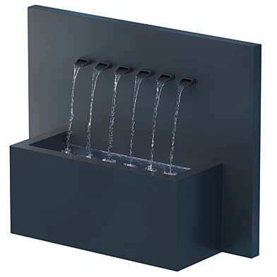 Modernist Wall Fountain