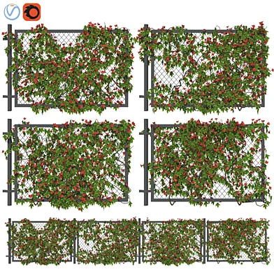 Fence with Ivy v3
