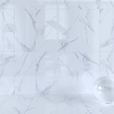 Marble Wall Tiles Museum Calacatta 4D Set 2