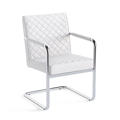 Zuo Quilt Modern Dining Chair in White