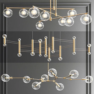 Ora Graze Orb Chandelier - 3 type