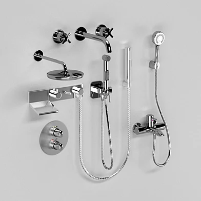 Bathroom accessories collection