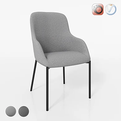 Стул Futura Grey & Black