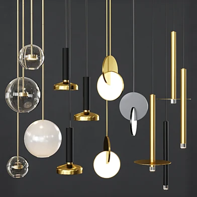 Pendant lights set 035