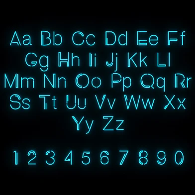 Шрифт Neon Absolute Sans Latin