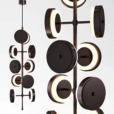 Larose Guyon LE ROYER CHANDELIER black