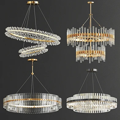 Collection of modern crystal chandeliers_2