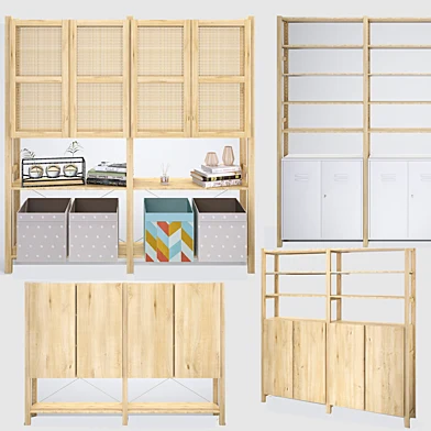 Ikea Ivar Икеа Ивар Набор Стеллажей