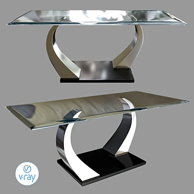 Natalia abstract coffee table