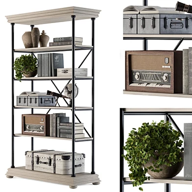 NeoClassic Wooden Rack Decor