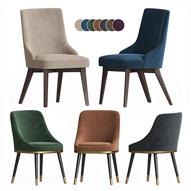 Fcilondon Misool & Medea Madame Dining Chair Set