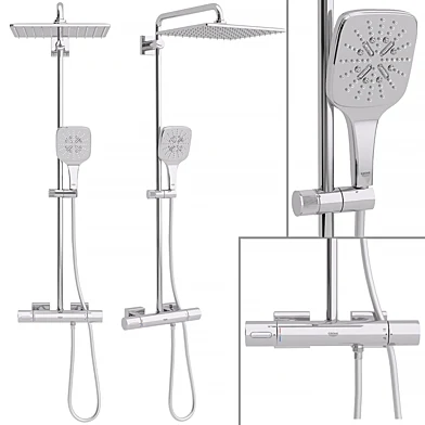 Душевая система Grohe Rainshower Smartactive Cube 310