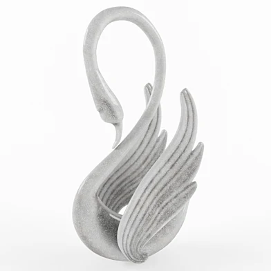 Swan Sculpture Decor