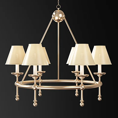 Classic Ring Chandelier by E.F. Chapman from Visual Comfort