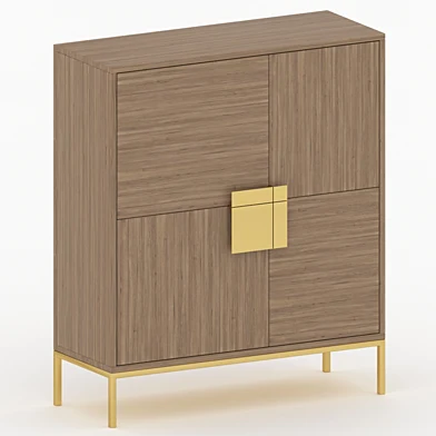 Wooden closet