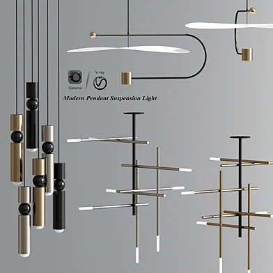 Modern Pendant Suspension Light 05