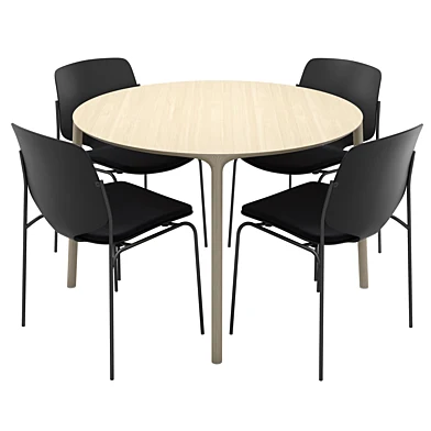 ELLE | Round table Nova Sea Chairs