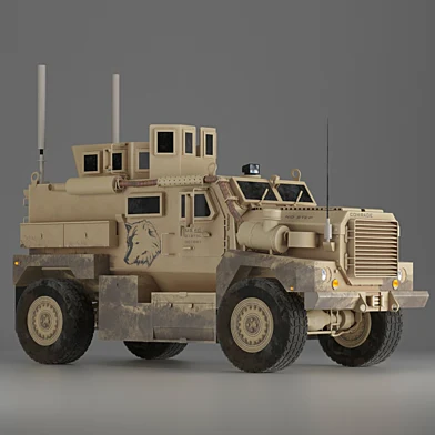 Cougar 4x4 military vehicle