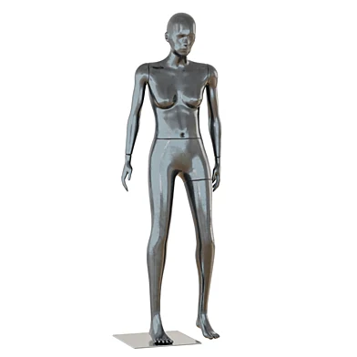 Black Standing Female Mannequin 67