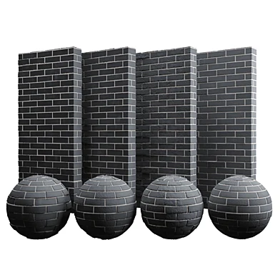 Black Brick Tiles