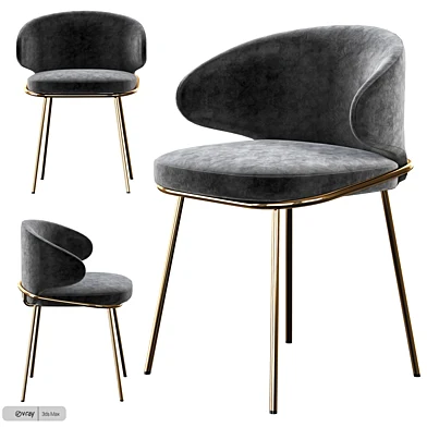 Savona dark grey KINLEY chair