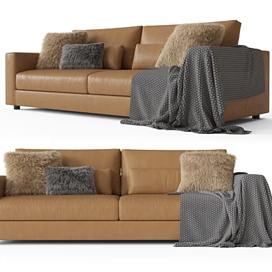 LUGANO LEATHER SOFA