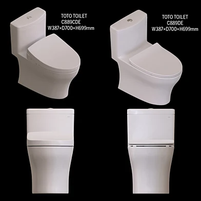 TOTO TOILET : C889CDE,C889DE