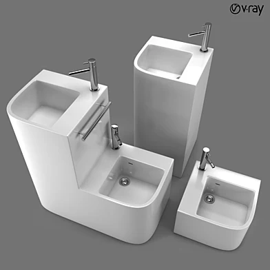 Washbasin Bidet 01