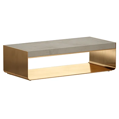 Журнальный столик Dexter Concrete Top Coffee Table (Crate and Barrel)