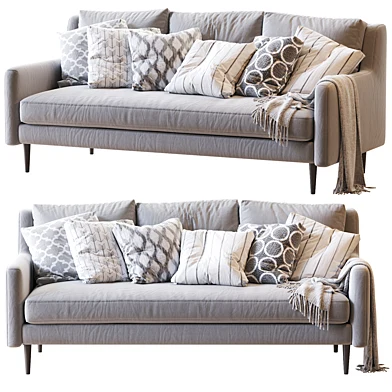 Crosby Mid-Century Sofa 03