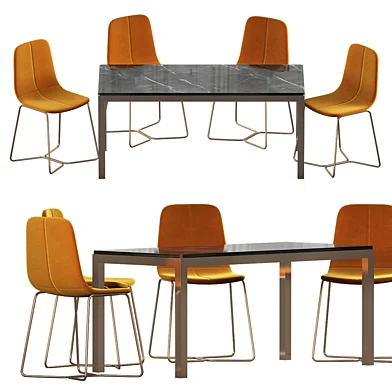 Slope Leather Dining Chair west elm
