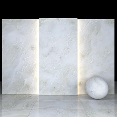 Silver White Marble