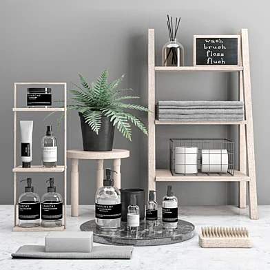 Modern Bathroom Decor Set