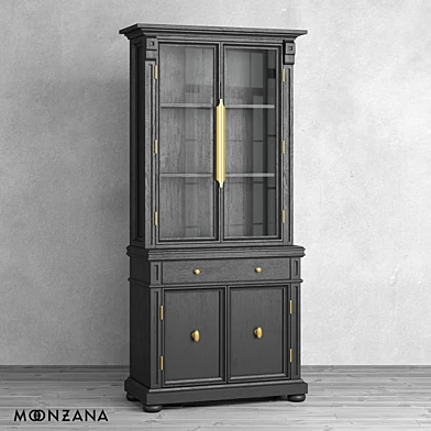 OM Сервант Олдфэшн 1 секция Moonzana