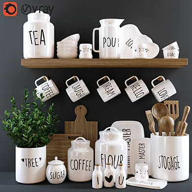 Kitchen decor set