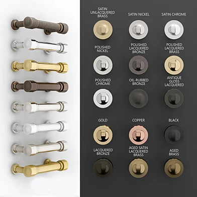 Мебельные ручки R18 от Knob House