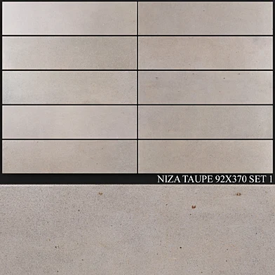 Peronda Niza Taupe 92x370 Set 1