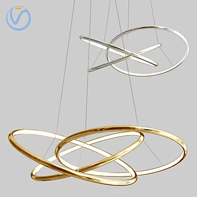 Pendant Lamp Saturn LED Copper Small