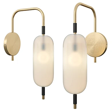 Coil Drift Pierce Sconce