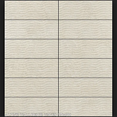 Peronda Alpine Wall Beige Waves 320x900