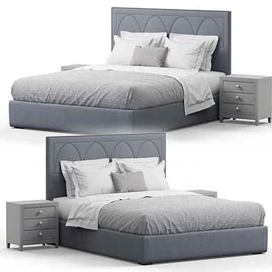 Regan Upholstered King Bed