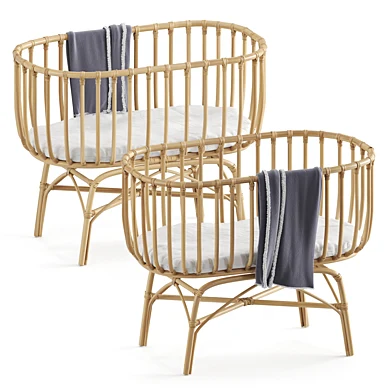 Rattan Cradle By Childhome