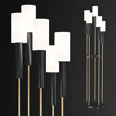 Gerald Thurston for Lightolier Floor Lamp