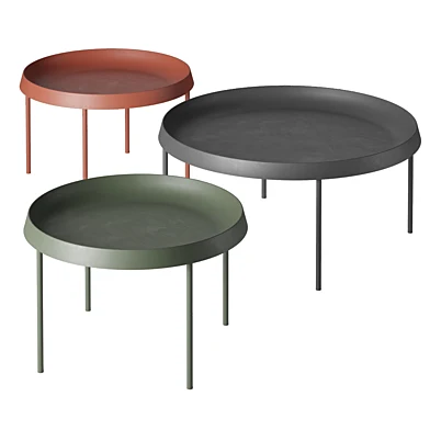 Tulou coffee table set. Hay