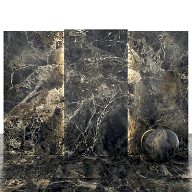 Alpha hard coal Marble