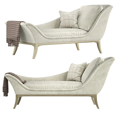Avondale Velvet Chaise Lounge